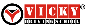 Vicky Driving School Logo