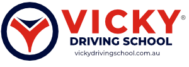 Vicky Driving School Logo